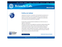 Tablet Screenshot of brizuela-lab.com.ar
